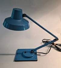 Vintage 60's MCM Metal TENSOR Desk Lamp Articulated By James Monroe WORKS picture