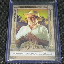 2026 JURASSIC PARK CRYPTOZOIC CZX STR PWR INSERT RICHARD ATTENBOROUGH AS HAMMOND picture