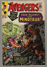The Avengers early No. 17 (3.0) 6/1965 Marvel 12c Silver-Age Light Green Hulk picture