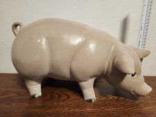 Large Vintage Ceramic Pig Statue 18