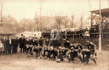 Baltimore Maryland Walbrook Football Champs 1908 RPPC Photo Postcard COPY picture