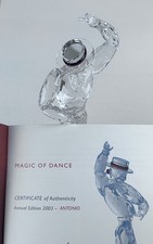 Vintage Swarovski ANTONIO Crystal Figure Magic of Dance 2003 SCS Annual Edition picture
