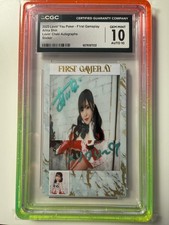 2025 Lovin' You Poker F1rst Gameplay Arina Arata Cheki Autographs CGC 10 AUTO 10 picture