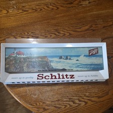 Vintage 1958 Schlitz Beer Lighted Sign, lighthouse  picture