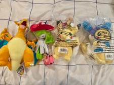 Pokémon Worlds San Francisco Pikachu Charizard Kirlia Plush SEt picture