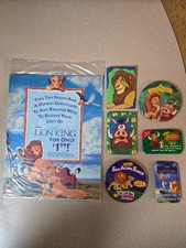 Vintage Disney Lion King Promotional Items; Lot of 7 picture