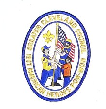 American Heroes POW-MIA Scout Patch 1997 Greater Cleveland Council picture