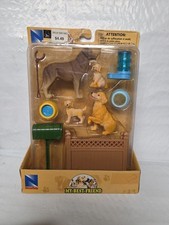 Vtg New Ray My Best Friend Dog Show Playset Golden Retrievers 2006 picture