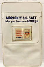 Morton's Salt Trace Mineralized Pocket Protector - Lenticular/Agamograph -Unique picture
