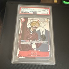 Bandai 2022 One Piece Sanji 25th Anniv Premium Promo JP OP01-013 PSA 10 picture