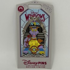 Disney 2026 Windows of Attraction Figment LE2500 Pin Journey Into Imagination picture