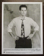 PRESS PROMO PHOTO 1989 ABC TV SHOW MEN STARRING TED WASS B&W 7X9 Z935 picture