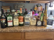 Empty Liquor Bottles. Crafts, Glass, Weddings. Message For Current Availability picture