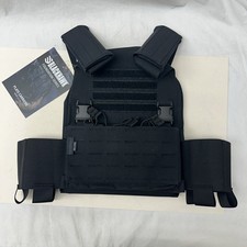 Blackhawk Foundation Series Black Plate Carrier & Placard SM/MD Fits 10x12 picture