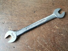 Vintage Bedford metric spanner 8mm X 9mm, 131mm long. picture
