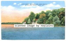 Pontiac, Michigan - Orchard Lake South Shore 1940s (2166) picture