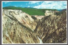 THE GRAND CANYON OF THE YELLOWSTONE Postcard National Park Wyoming picture