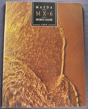 1993 Mazda MX-6 Sports Coupe Catalog Sales Brochure Excellent Original 93 picture