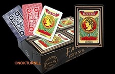 Baraja Naipe Espanola MARCA FAISAN 100% Plastico Spanish Playing Cards picture