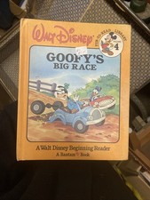 Walt Disney Fun-to-Read Library Vol 4 Goofy's Big Race Goofy 1981 picture