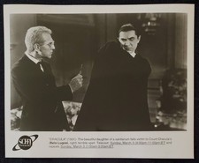 1990s Bela Lugosi Dracula 1931 Sci-Fi Hollywood 8x10 Press Photograph picture