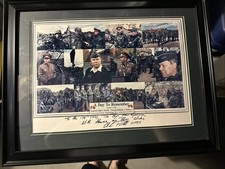 Vtg. and Rare Signed Framed Print “A Day to Remember” by General Colin L. Powell picture