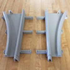 Track Switches for Disney Monorail One Pair, Left & Right two total - New Gray picture