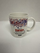 Rare Vintage Xanax Tablets Alprazolam Coffee Mug Pharma picture