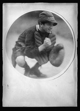 Photo:Baseball Catcher Portrait 1920s Player in Uniform picture