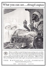 1925 National City Bank: What You Can See Vintage Print Ad picture