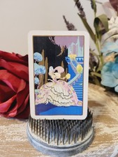 Vintage Art Deco Cinderalla Playing Card, Named Card, Swap Trade Card, Lady picture