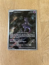 NM Crimped Error - Pokémon TCG Mewtwo 052 SVP Holo EN 2023 picture