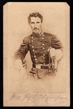 Civil War CDV Confederate General M. Jeff Thompson Swamp Fox Anthony 1860s picture