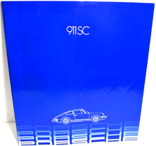 Original 1982 Porsche 911 SC 911SC Deluxe Sales Brochure Catalog *EXCELLENT* picture