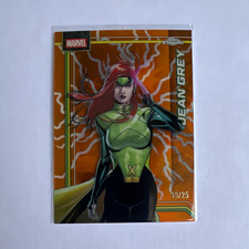 Topps Chrome Marvel X-Men Jean Grey #059 2026 Serial Numbered 19/25 picture