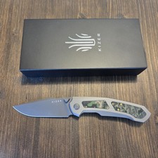 Kizer Feweed KI3694A2 Grey Stonewashed CPM S90V EDC Folding Pocketknife picture