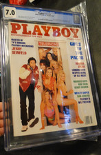 PLAYBOY MAGAZINE OCTOBER 1993 JERRY SEINFELD CGC 7.0 Just Received Back From CGC picture
