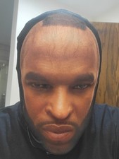 MR. T Mesh Mask Breathable SeeThru Face Costume A-Team Cosplay Pity Fool Rocky 3 picture