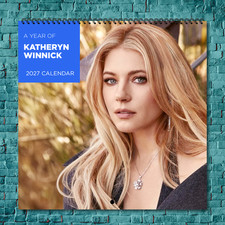 Katheryn Winnick 2027 Wall Calendar 12 Month Celebrity Photo Fan picture