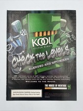 2004 Magazine Print Ad Advertisement Kool Menthol Cigarettes Levels Microphones picture