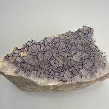 1 LB Natural Purple Edge Fluorite Specimen From Guizhou Minerals Quartz 💎👀 picture