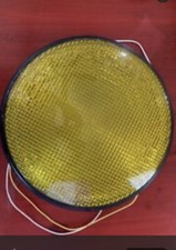 NEW Qty Of (4) 12”Dialight GE YELLOW LED Traffic Light Signal Lens 120v 433-3230 picture