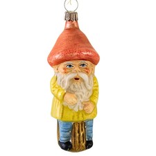 Marolin 3.50In Red Hat Rumpelstiltskin, Glass, German Fairytale 2011093F picture