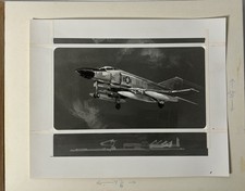 Vintage McDonnell F-4 Phantom II US Navy Jet Original Photo 10x8 picture
