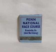 Vintage Matchbook Penn National Race Course Grantville PA Advertising Full picture
