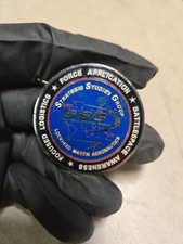 Rare Lockheed Martin Aeronautics SSG Challenge Coin - Has some wear picture