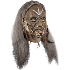 Ghoulish Productions Shuar Victim Latex Full Mask Horror Halloween Cosplay picture