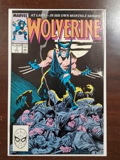 Wolverine #1 (Marvel Comics November 1988) Beautiful VF - NM to NM ❄️ Pages picture