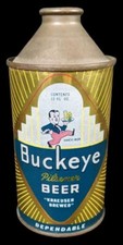 Buckeye Pilsener Beer of Toledo DIECUT Sign 36