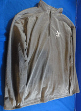 BADGER SPORT USAF AIR FORCE PREP QUARTER ZIP PULLOVER GRAY ATHLETIC SWEATER XL picture
